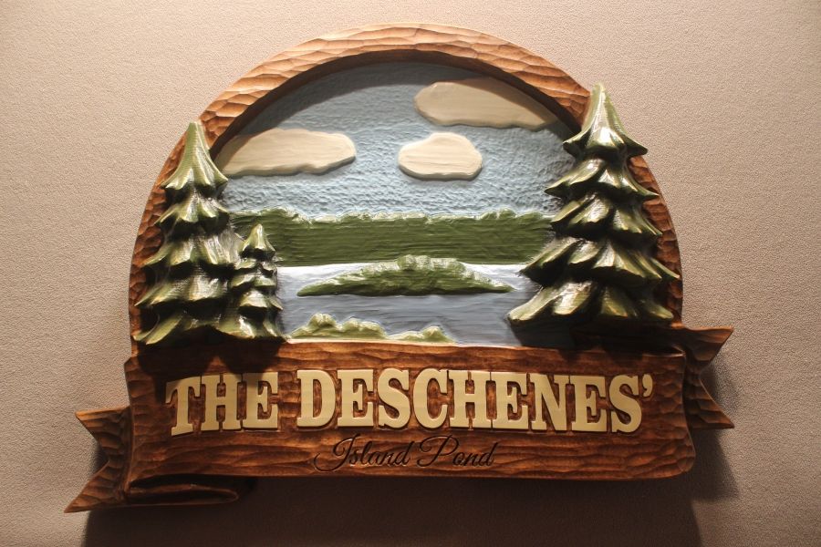 Hand Crafted Lake House Signs, Wooden Beach House Signs Personalized