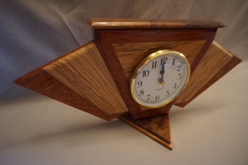 Custom Made Wood Clock (Fan Clock)