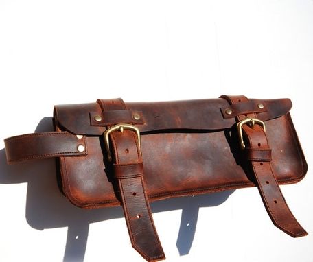 Custom Made Leather Dopp Bag, Traveling Dopp Kit, Makeup Bag, Shaving Kit