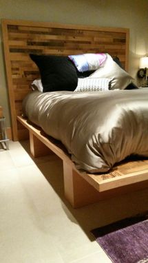 Custom Made Wine Barrel Bed Set