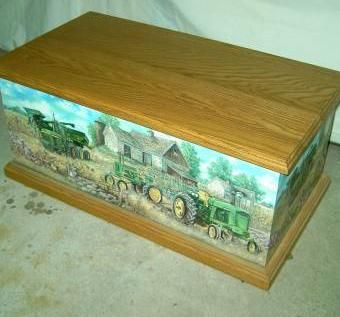 Custom Made Chest John Deere