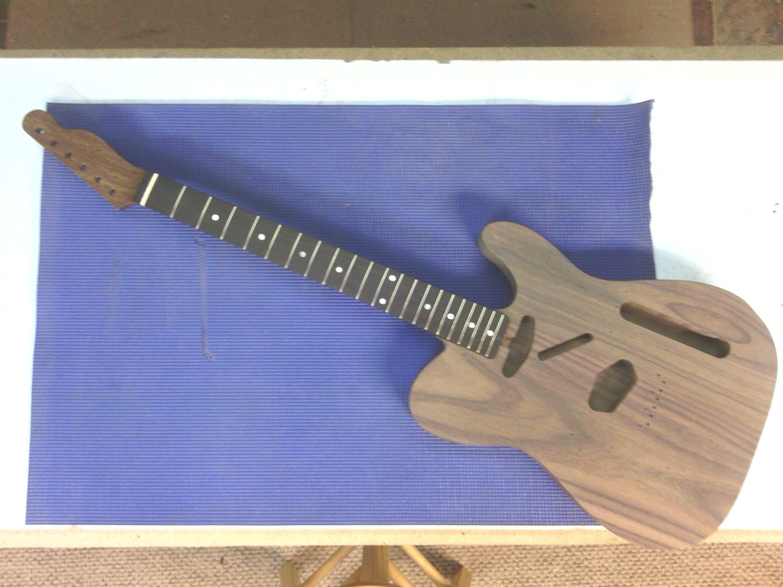 Custom Indian Rosewood Telecaster Body And Neck by ZMax Guitars