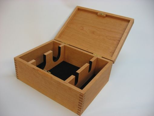 Custom Made Wooden Case For Champagne Flutes