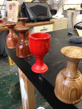 Custom Made Wood Cup Turnings