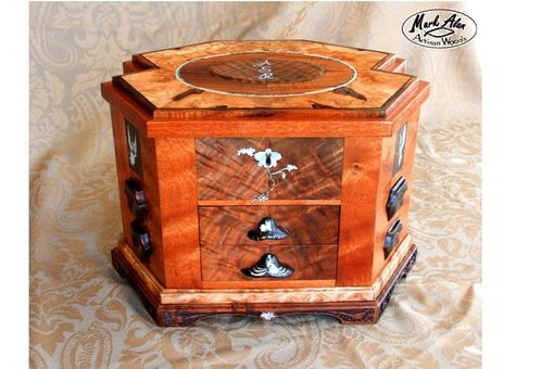 Custom Made Womans Artisan Watch Box