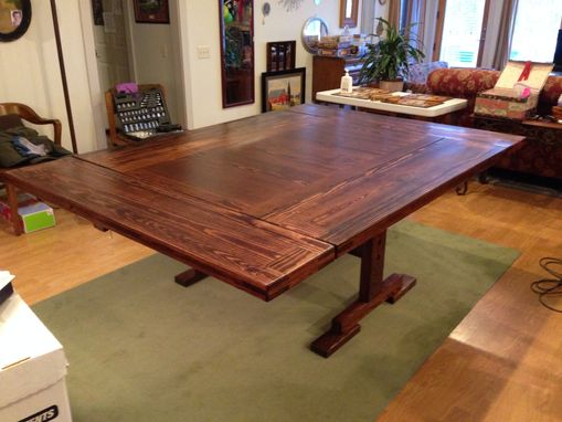 Custom Made Trestle Table Re-Make