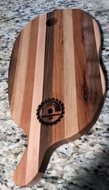 Custom Made Artisan Pear Shaped Cutting Board
