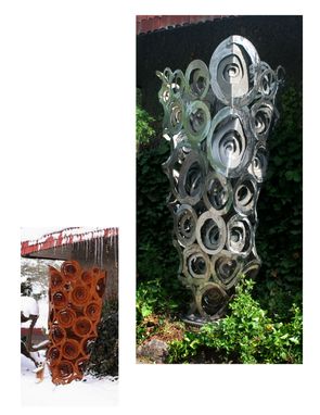 Custom Made Outdoor /  Indoor Steel Sculpture
