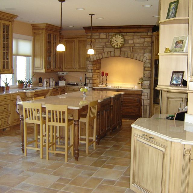 Custom Made Tuscan Kitchen By Wood Creations Custommade