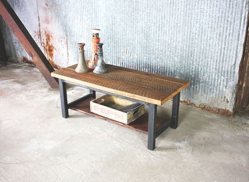 Custom Made Reclaimed Oak Timber Coffee Table