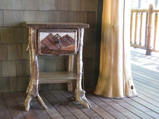 Custom Made Rustic End Table