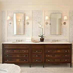 Custom Bathroom Cabinetry Custommade Walnut Burl Vanity