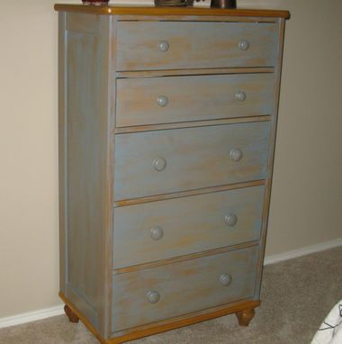 Custom Made Five Drawer Chest