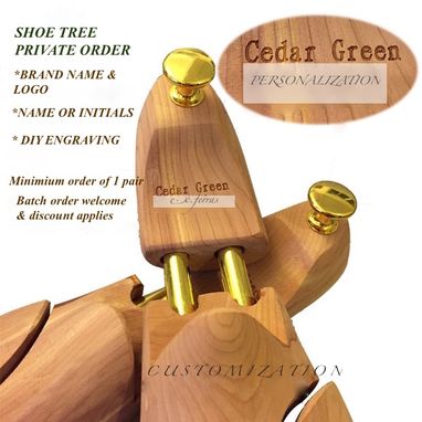 Custom Made Men Or Women Wooden Shoe Tree