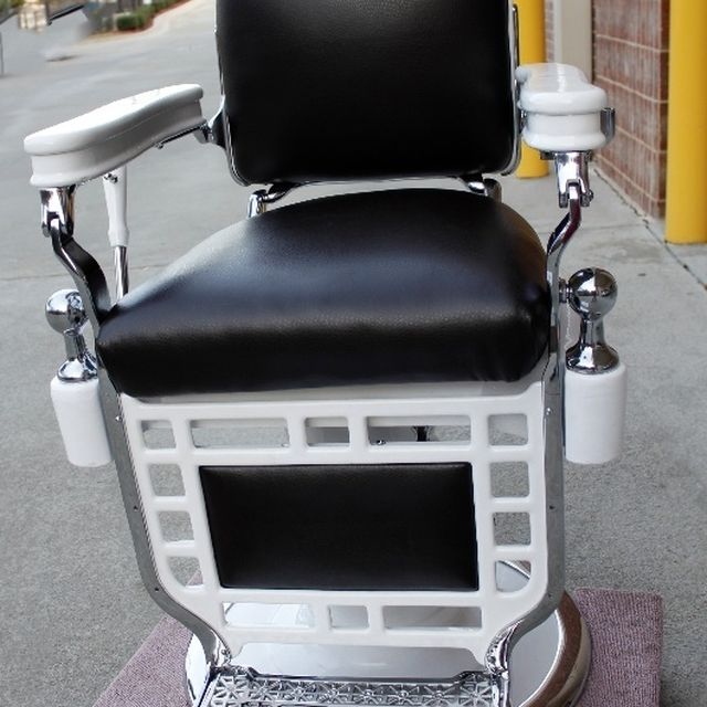 Handmade Red Theo A Kochs Barber Chair By Custom Chairs Handmade Red Theo A Kochs Barber Chair By Custom Chairs Custommade Com