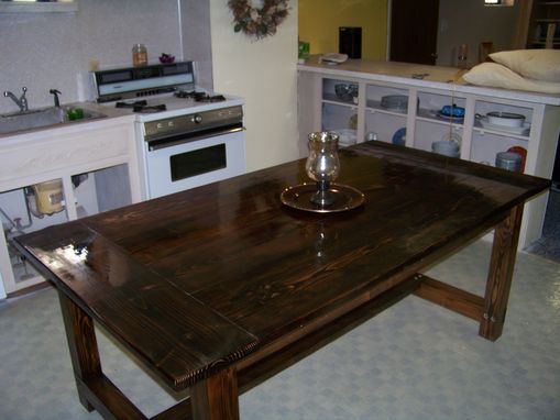 Custom Made Rustic Farmhouse Table