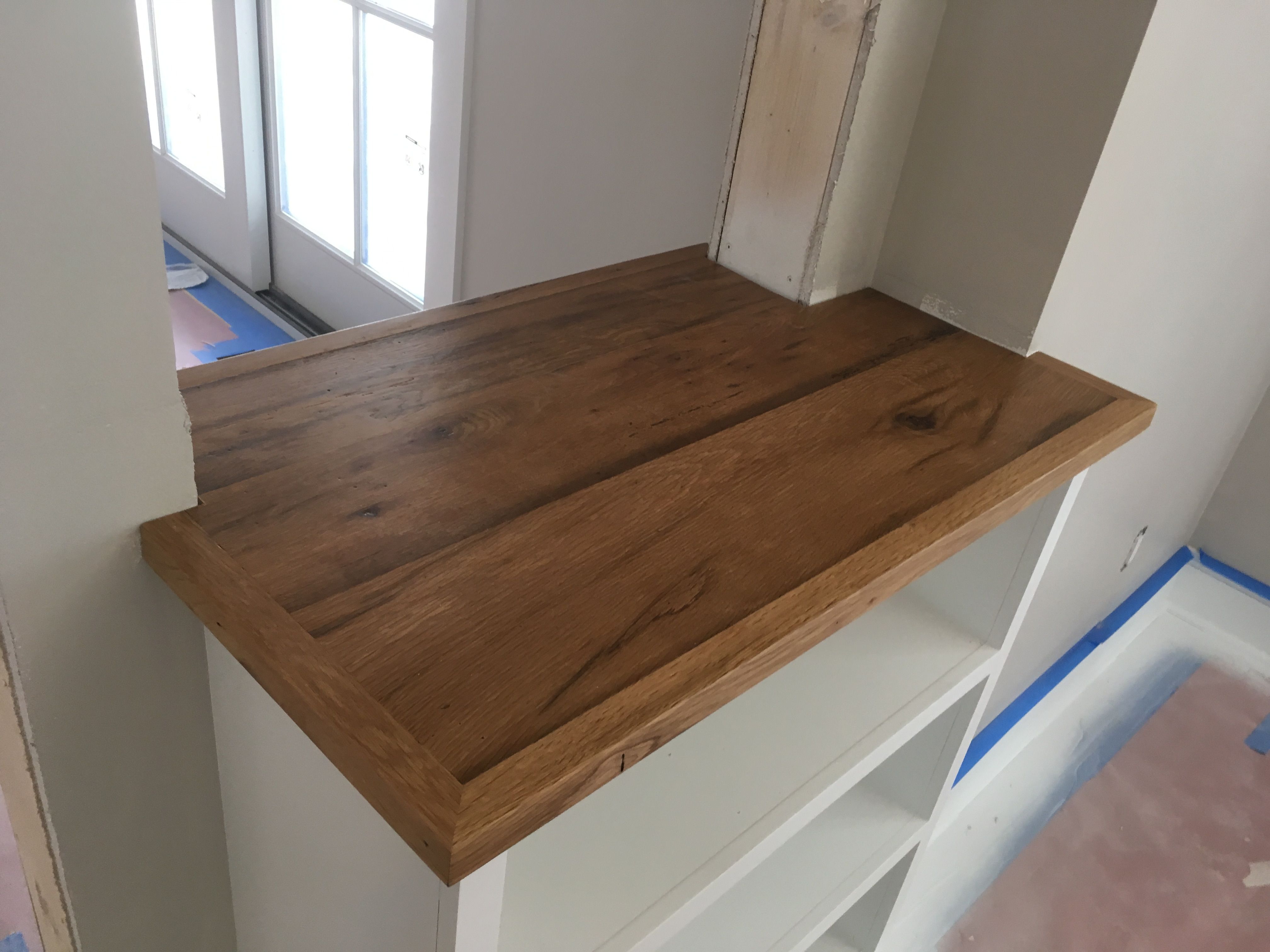 Custom Reclaimed Oak Countertops by Rustique, LLC