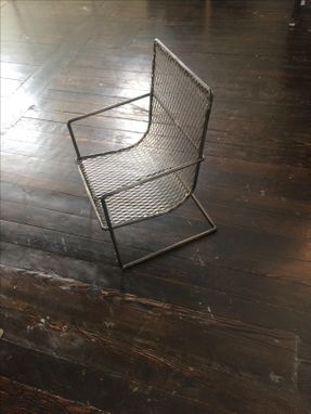 Custom Made Metal Toddler Chair