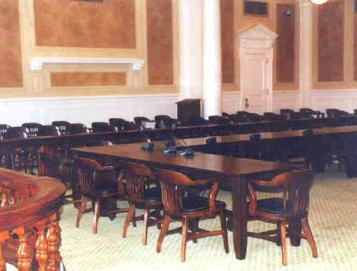 Custom Made Supreme Court Tables