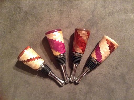 Custom Made Segmented Wine Bottle Stoppers