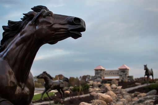 Custom Made Bronze Running Horse | Life Size Bronzes - Custom Bronze Statues & Sculptures - Lost Wax Casting