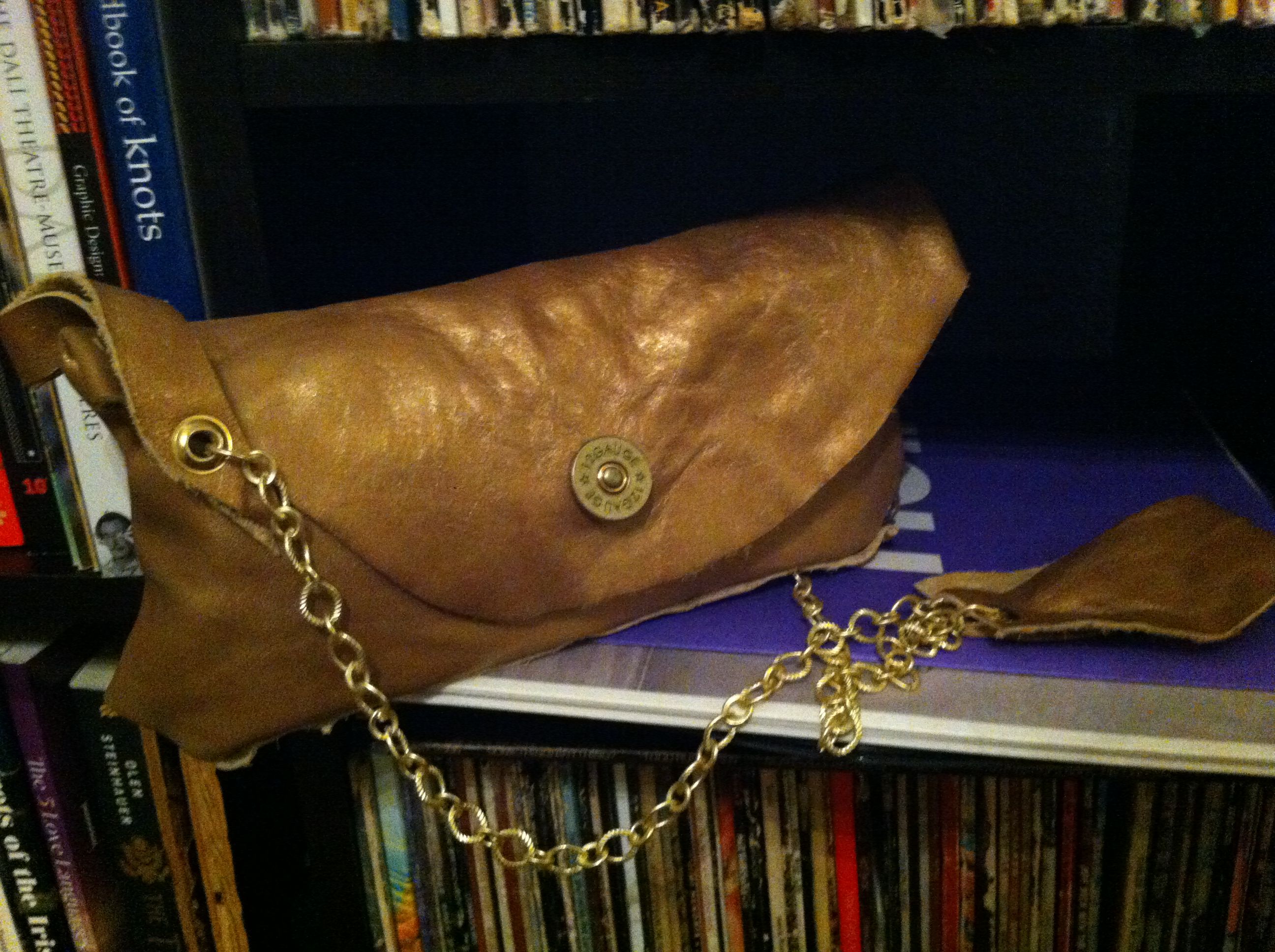 Hand Made Leather Purse by Sabbatical Arts