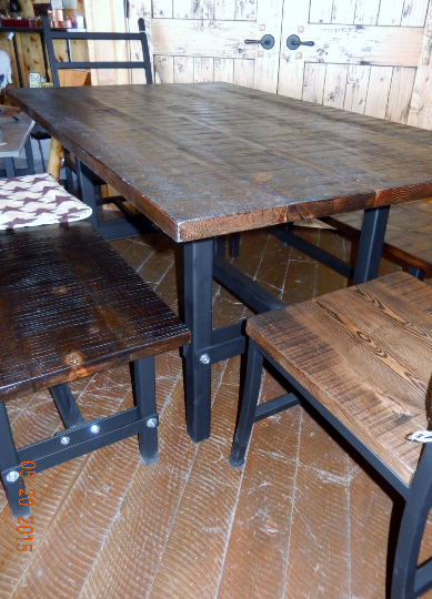 Buy Custom Handcrafted Dining Table, made to order from LAZY K