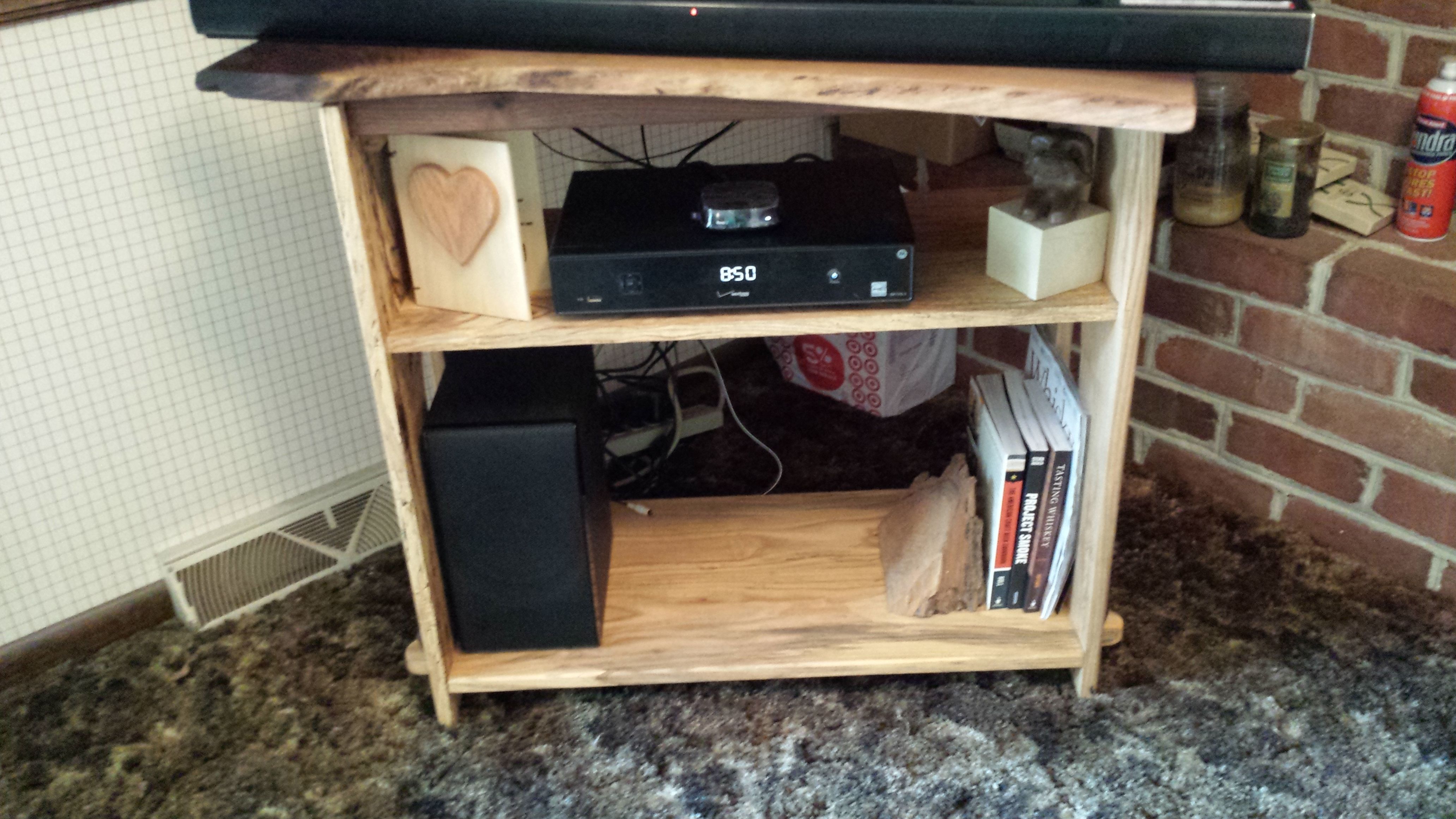 Hand Crafted Tv Stand by Savage Wood Shop