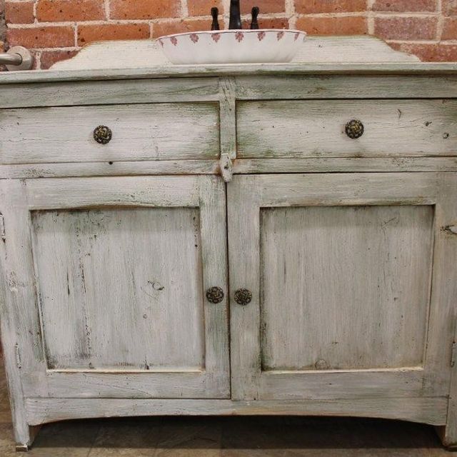 Bathroom Vanity Under $500 hand crafted custom painted bathroom vanity from reclaimed barn Bathroom Vanity Under $500 hand crafted custom painted bathroom vanity from reclaimed barn