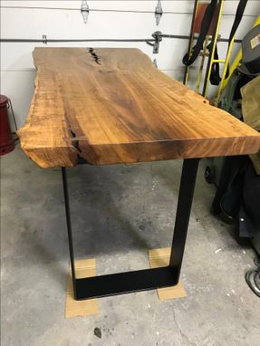 Custom Made Figured Cherry Butterfly Dining Table