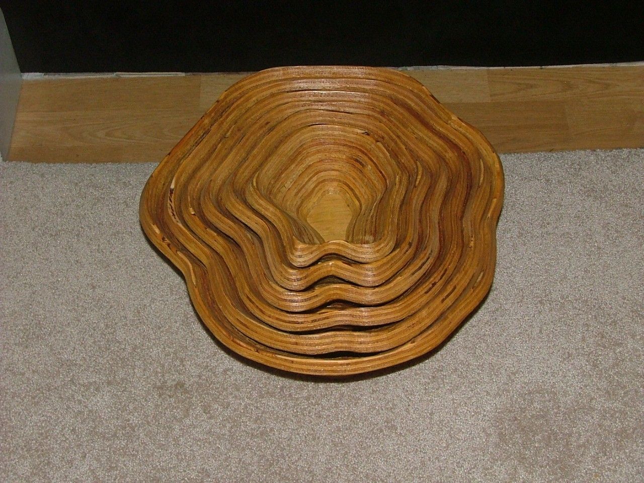Custom Made Set Of 6 Bowls by One Of A Kind Works Of Wood