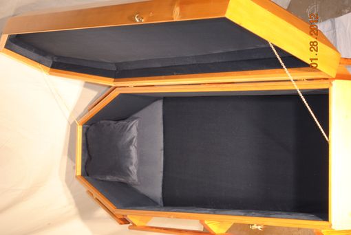 Custom Made Casket - Old Style Pine Coffin