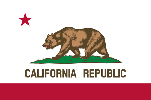 Custom Made Rustic Reclaimed Wood California Flag