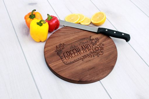 Custom Made Personalized Cutting Board, Engraved Cutting Board, Custom Wedding Gift – Cbr-Wal-Greenland