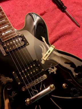 Custom Made Semi Hollow Body Guitar