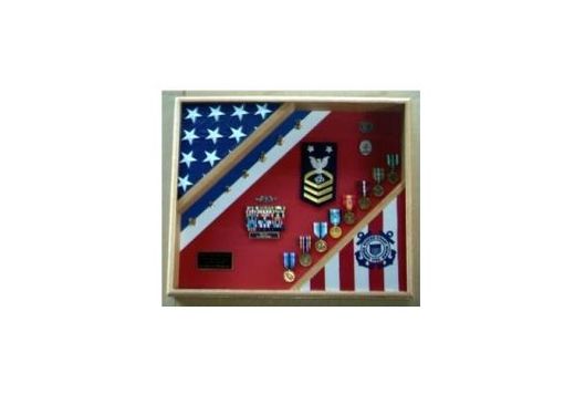 Custom Made Uscg Flag Cases, Coast Guard Flag Case