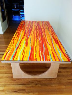 Custom Made Portable Dining Room Table