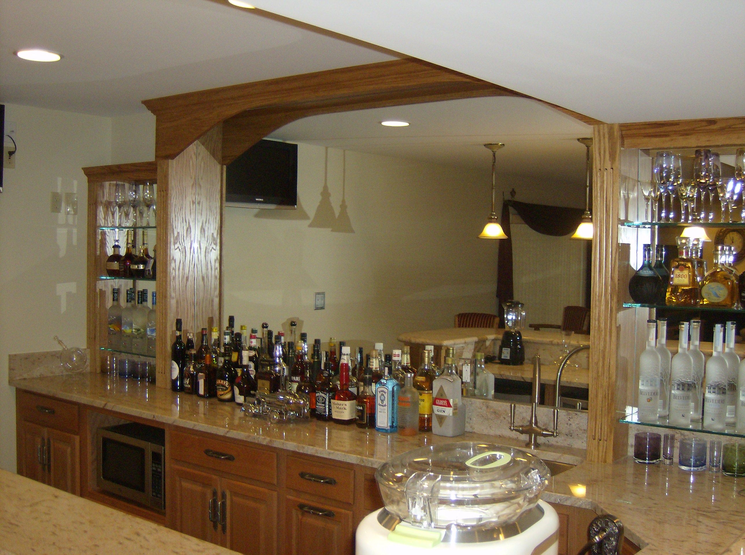 Custom Made Wet & Dry Bars by Barnwood