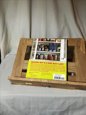 Custom Made Handmade Cookbook Display