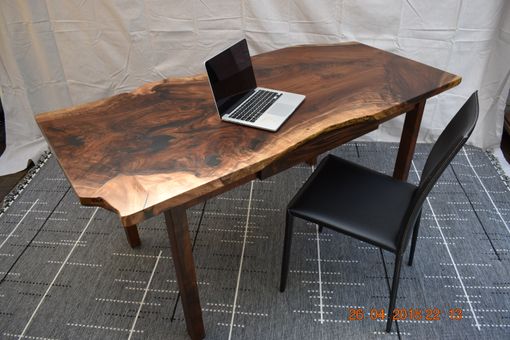 Custom Made Live Edsge Walnut Desk