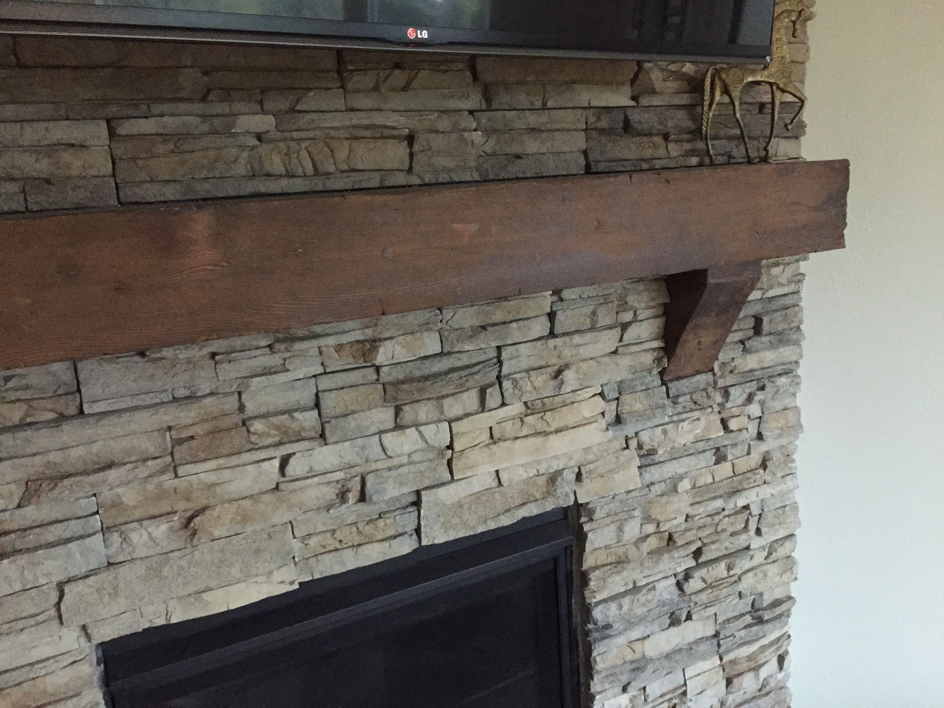 Buy Handmade Beautiful Custom Distressed Mantel, made to order from