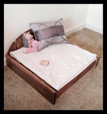 Custom Made Reclaimed Pine Dog Bed