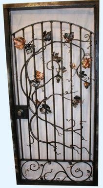 Custom Made Wrought Iron Gates