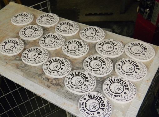 Custom Made Silkscreened Ceramic  Pendants