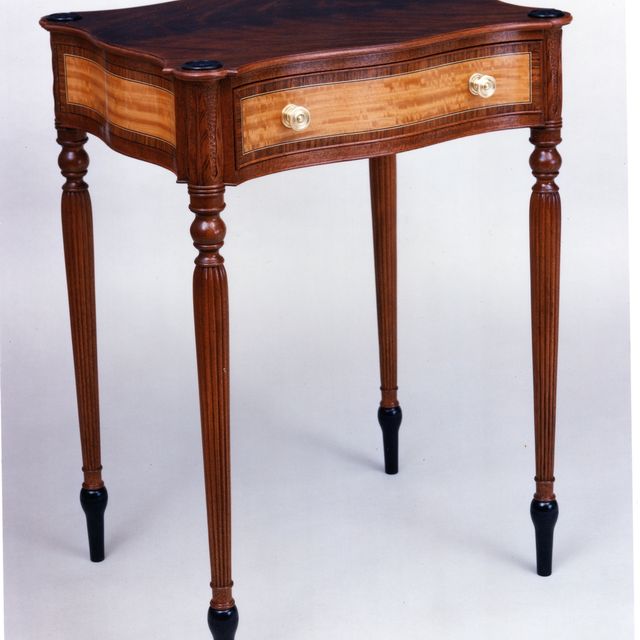 Custom Made Federal Period Work Table By W. Mickey Callahan, Maker Custom Made Federal Period Work Table by W. Mickey Callahan, Maker Of Fine Furniture | CustomMade.com - Custom Made Federal Period Work Table By W. Mickey Callahan, Maker