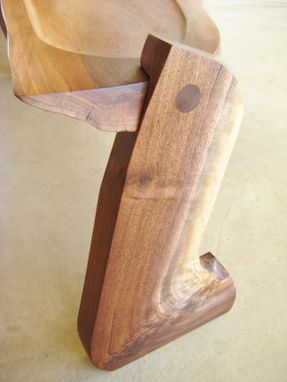 Custom Made Walnut Boot Bench