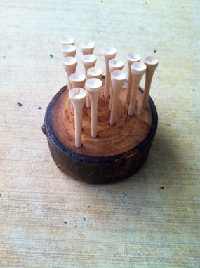 Custom Made Rustic Wooden Peg Board Game From Colorado Aspen Wood