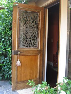 Custom Made Wooden -Imitation Iron- Side Door