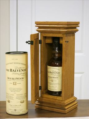 Custom Made Whiskey Bottle Presentation Box