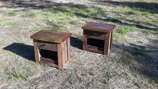 Custom Made Barnwood Night Stands/ End Tables